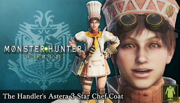 Monster Hunter: World - The Handler's Astera 3 Star Chef Coat