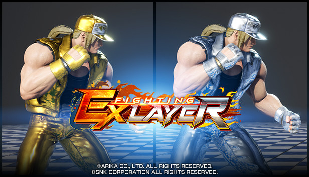 FIGHTING EX LAYER - Color Gold/Silver: Terry