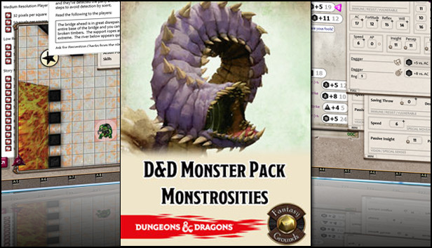 Fantasy Grounds - D&D Monster Pack - Monstrosities