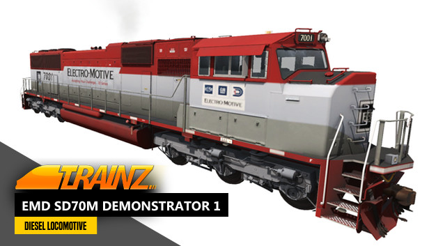 Trainz 2022 DLC - EMD SD70M Demonstrator 1