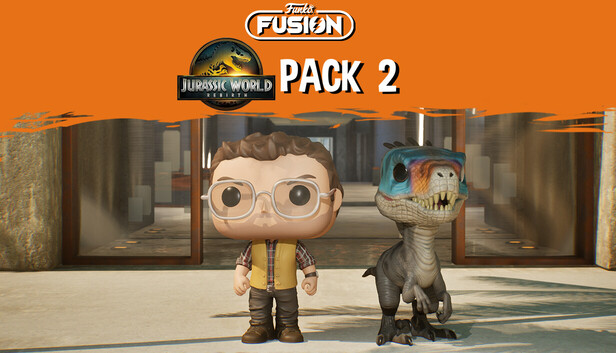 Funko Fusion - Jurassic World Rebirth Pack 2 - Dr Henry Loomis and Raptor