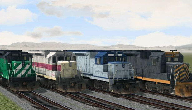 US Diesel Locomotives - Set 2