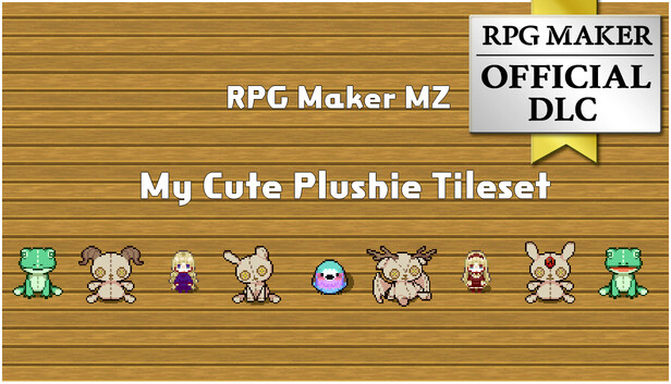 RPG Maker MZ - My Cute Plushie Tileset
