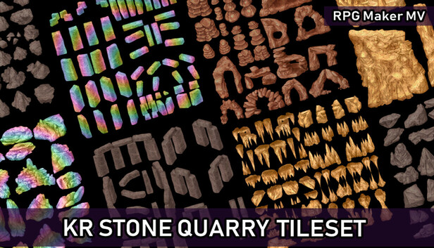 RPG Maker MV - KR Stone Quarry Tileset