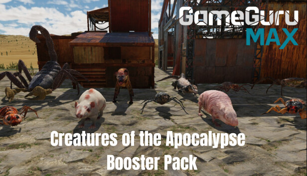 GameGuru MAX Wasteland Booster Pack- Creatures of the Apocalypse