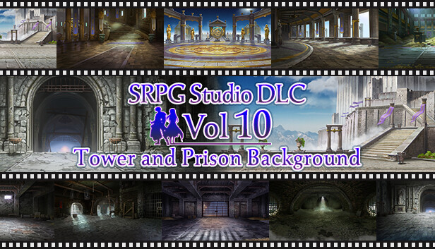 SRPG Studio Tower and Prison Background