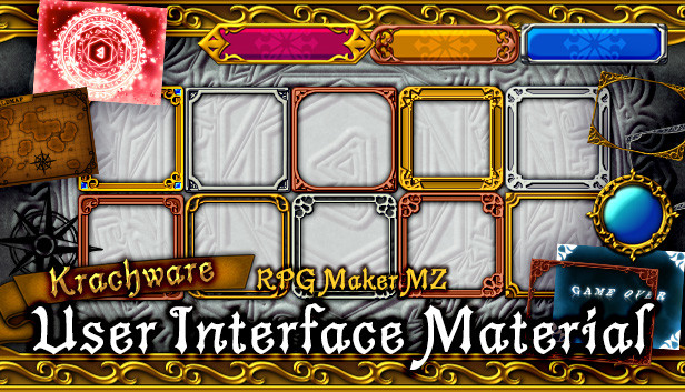 RPG Maker MZ - Krachware User Interface Material