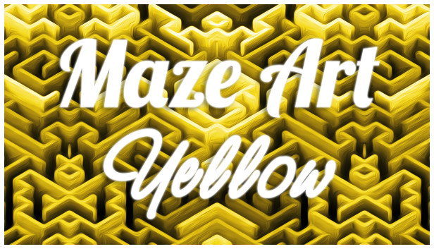 Maze Art: Yellow