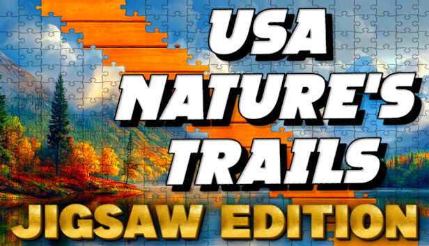 USA Nature's Trails Jigsaw Edition