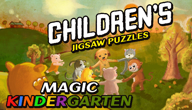 Children's Jigsaw Puzzles - Magic Kindergarten