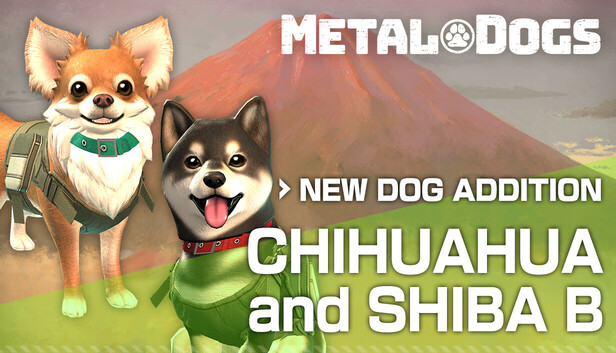 METAL DOGS NEW DOG ADDITION:Chihuahua and Shiba B