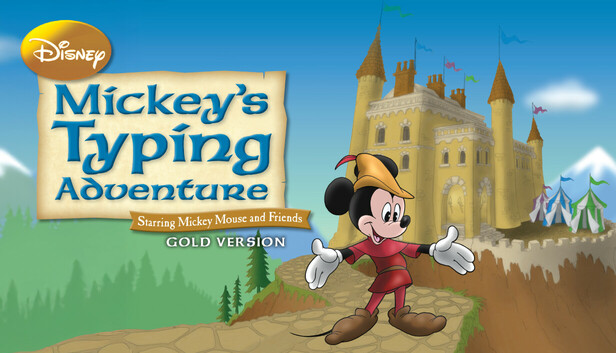 Disney Mickey's Typing Adventure Gold