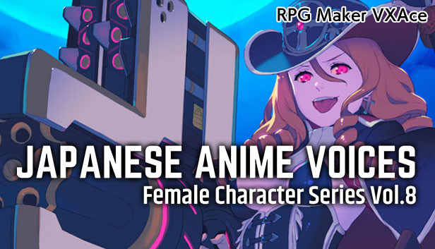RPG Maker VX Ace - Japanese Anime Voices：Female Character Series Vol.8