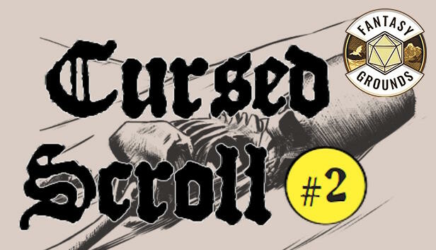 Fantasy Grounds - Cursed Scroll Zine, Vol. 2: Red Sands