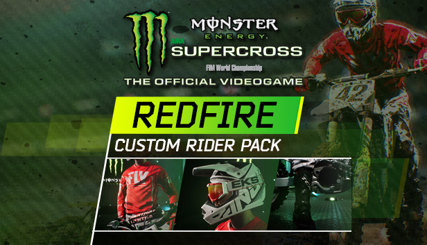 Monster Energy Supercross - Redfire Custom Rider Pack