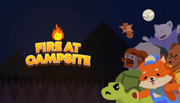 Fire at Campsite