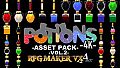 RPG Maker VX Ace - Potions Asset Pack 4K Vol 2