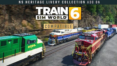 Train Sim World 6: Norfolk Southern Heritage Livery Collection Add-On DLC