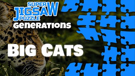 Super Jigsaw Puzzle: Generations - Big Cats Puzzles DLC