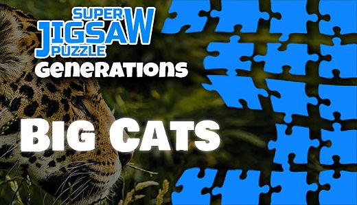 Super Jigsaw Puzzle: Generations - Big Cats Puzzles