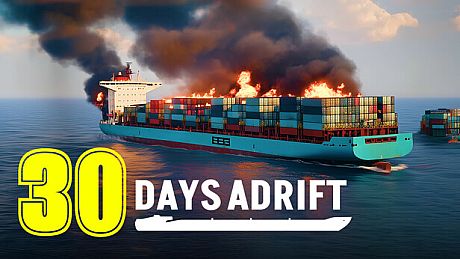 30 DAYS. ALONE. ADRIFT. Game