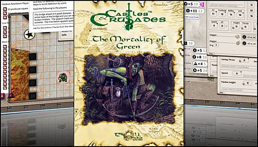 Fantasy Grounds - C1 The Mortality of Green (Castles and Crusades)