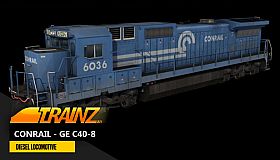 Trainz Plus DLC - Conrail - GE C40-8