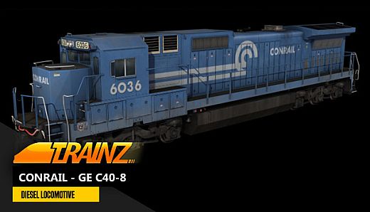 Trainz Plus DLC - Conrail - GE C40-8