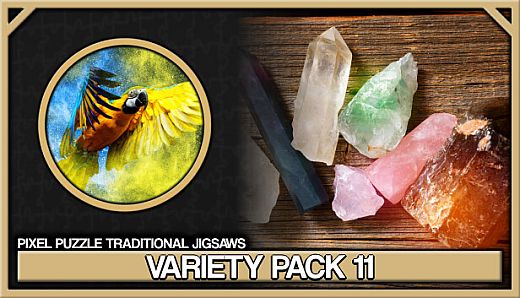 Pixel Puzzles Traditional Jigsaws Pack: Variety Pack 11