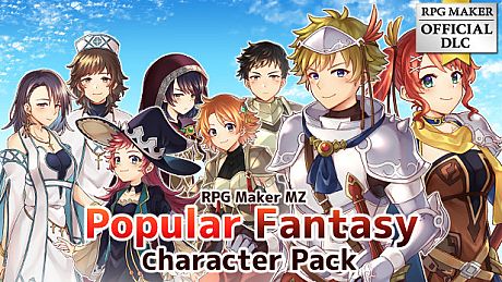 RPG Maker MZ - Popular Fantasy Character Pack DLC