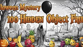 Halloween Mystery: 100 Hidden Object Fruits