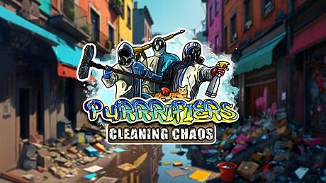 Purrrifiers: Cleaning Chaos – Cats & Goofylike Co-op Game