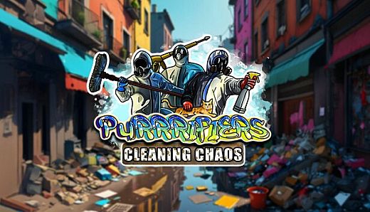 Purrrifiers: Cleaning Chaos – Cats & Goofylike Co-op