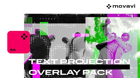 Movavi Video Suite 2025 Steam Edition - Text Projection Overlay Pack DLC