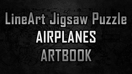 LineArt Jigsaw Puzzle - Airplanes ArtBook DLC