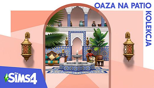 The Sims 4 Courtyard Oasis Kit