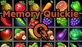 Memory Quickie - Fruits & Vegetables