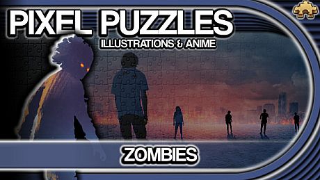 Pixel Puzzles Illustrations & Anime - Jigsaw Pack: Zombies DLC
