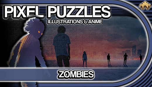Pixel Puzzles Illustrations & Anime - Jigsaw Pack: Zombies