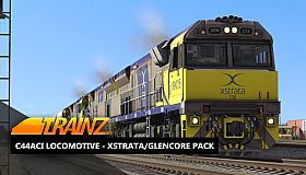 Trainz 2022 DLC - C44aci Locomotive - Xstrata/Glencore Pack