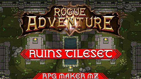 RPG Maker MZ - Rogue Adventure - Ruins Tileset DLC