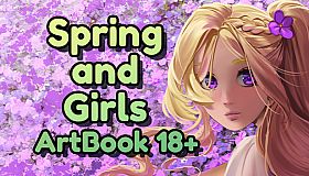 Spring and Girls  - Artbook 18+