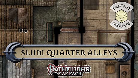 Fantasy Grounds - Pathfinder RPG - Map Pack - Slum Quarter Alleys DLC
