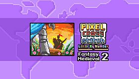 Pixel Cross Stitch - Fantasy Medieval Pack 2