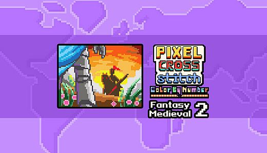 Pixel Cross Stitch - Fantasy Medieval Pack 2