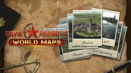 Workers & Resources: Soviet Republic - World Maps DLC