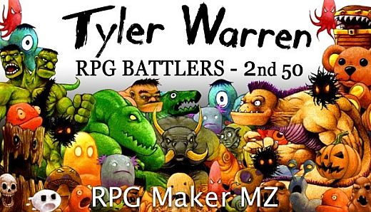 RPG Maker MZ - Tyler Warren RPG Battlers - 2nd 50
