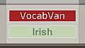 VocabVan - Irish