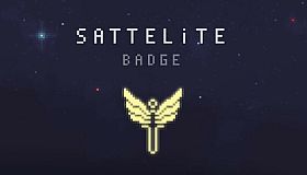Sattelite - Badge
