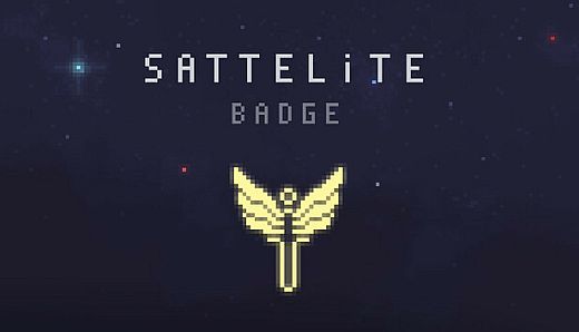 Sattelite - Badge